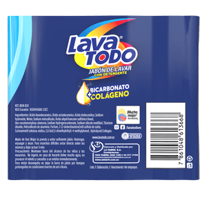 Jabon Lavatodo Toque Suavizante Bipack