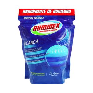 Eliminador de humedad REFILL, sin aroma, 3 unidades de 80 g. - HUMIDEX