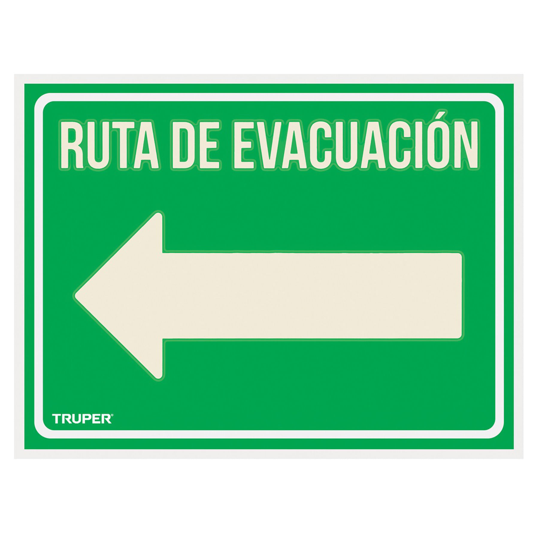 Letrero de señalización 