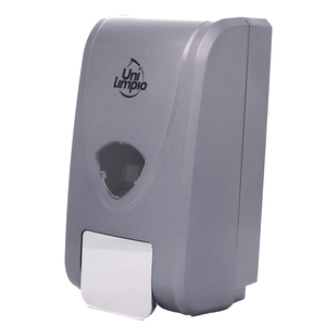 Disp P/Jabon 800Ml Plast Gris - UNILIMPIO