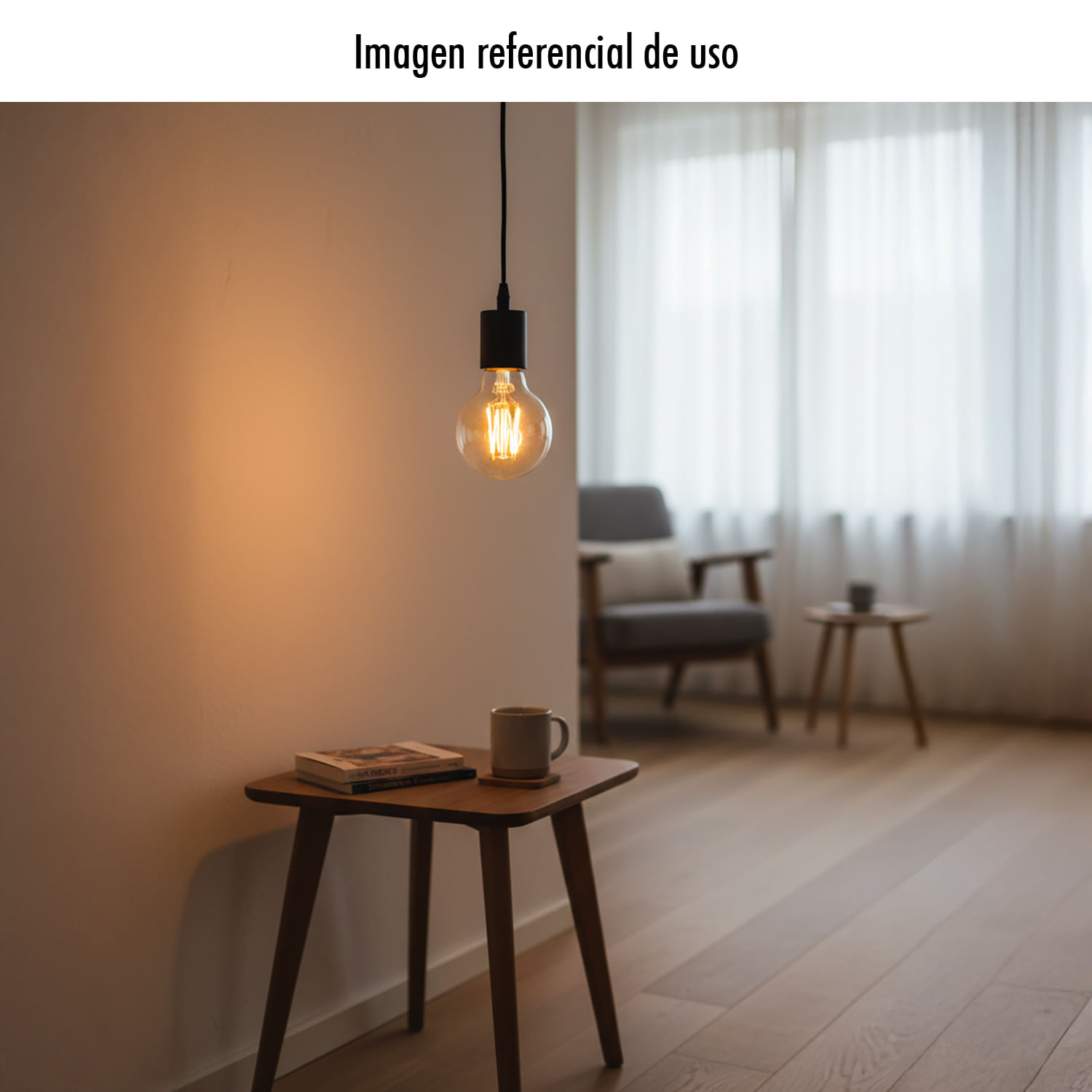 Foco LED vintage de 4,5 W con luz cálida de 2700 K. - LEDVANCE - Kywi