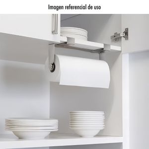 Soporte metálico para rollos de papel toalla de cocina. - STYLE SELECTIONS