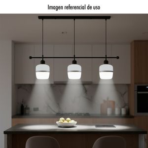 Pack 2 focos LED alta potencia de 40 W, luz blanca 6500 K, libre de mercurio. - SYLVANIA