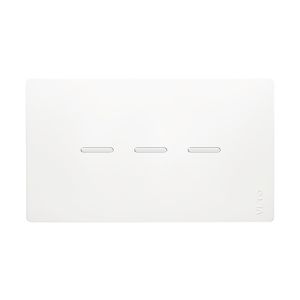 Interruptor inteligente "Premium Smart" triple en color blanco. - VETO