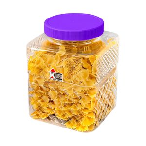 Pomo plástico "Vitral" de 1,5 lt con textura y tapa lila. - CASA PICA