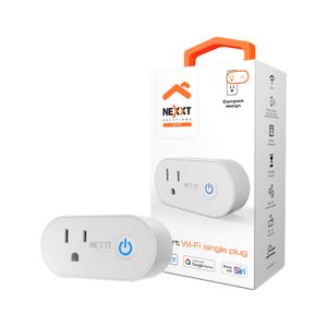 Tomacorriente inteligente WiFi con diseño compacto de una toma. - NEXXT