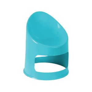 Silla huevito infantil en color turquesa. - PLAPASA