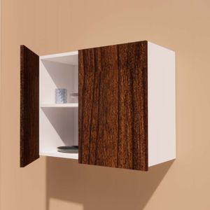 Mueble para cocina alto de melamina resistente a la humedad de 60 x 50 x 31 cm. - FALUM