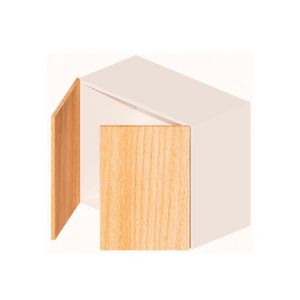 Mueble para cocina alto de melamina de 60 x 50 x 31 cm. - FALUM