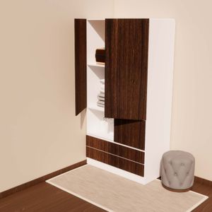 Mueble para clóset de melamina resistente a la humedad de 220 x 104 x 58.5 cm. - FALUM