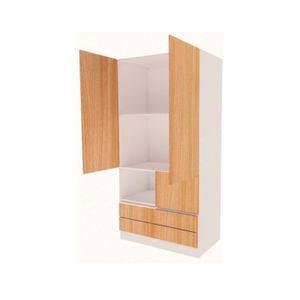 Mueble para clóset de melamina de 220 x 104 x 58.5 cm. - FALUM