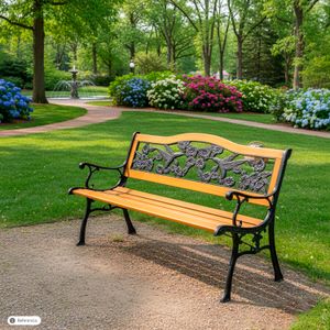 Banco P/Exterior Diseno Pajaros