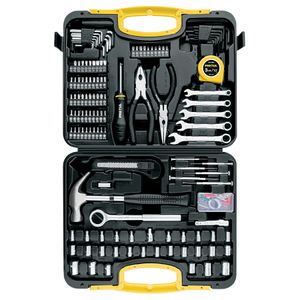 Juego de herramientas completo ESTÁNDAR 1/4" y MILIMÉTRICAS 3/8" de 133 piezas. - PRETUL