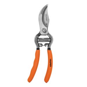 Tijera de 1 mano forjada de 8-1/2" con cuchilla curva para jardinería; capacidad de corte 3/4". - TRUPER