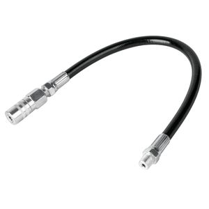 Extensión flexible de 12" - 1/8" - 27 NPT hasta 10.000 PSI para engrasador manual. - TRUPER
