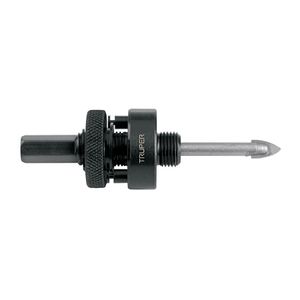 Árbol guía para broca sierra de copa de diamante con rosca de 7/16". - TRUPER