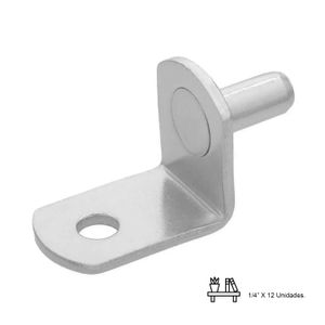 Soporte Invisible Met P/ Repisas 1/4 12U - PROSOURCE