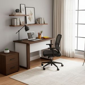 Escritorio 120 Genesis Wengue - MUEBLE FACIL