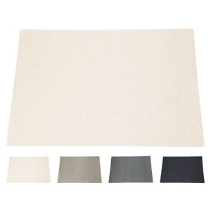 Individual de poliuretano y fieltro, en varios colores aleatorios de 43 x 30 x 0,3 cm. - ORGILL