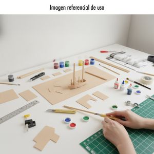 Cilindros de balsa de 6 x 600 mm, en set de 5 unidades - FL BAL