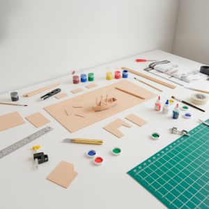 Plancha de balsa de 3 x 300 x 600 mm. - FL BAL