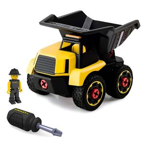 Volqueta con accesorios para NIÑOS entre 3 a 6 años, 24 piezas, hecho de plástico. - STANLEY JR