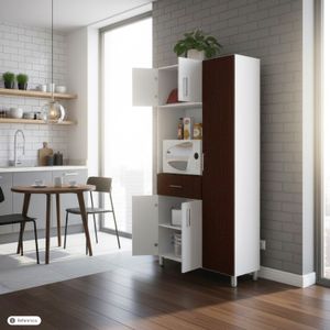 Mueble de cocina Laos, para microondas - MUEBLE FACIL