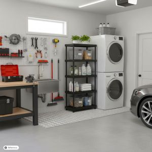 Estanteria Ventilada 5 Niveles Ng Gris - RIMAX