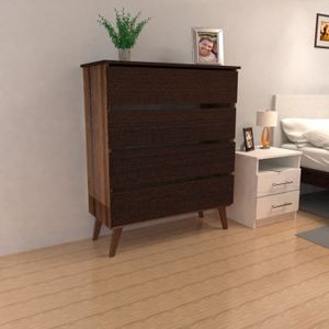 Comoda Dublin / 4 Cajones 108X90X35Cm - MUEBLE FACIL
