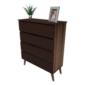 Comoda Dublin / 4 Cajones 108X90X35Cm - MUEBLE FACIL