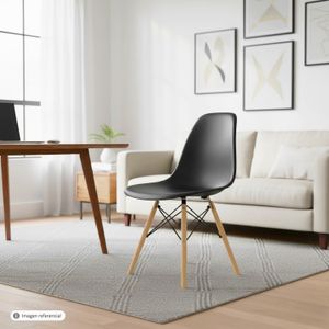 Silla sin apoyabrazos con asiento y respaldo de una sola pieza. - K HOME