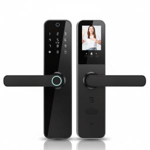 Cerradura Digital OS527TYFV apertura con huella, codigo, app móvil y llave. - DIEL