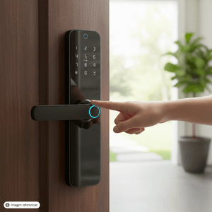 Cerradura Digital OS527TYFV apertura con huella, codigo, app móvil y llave. - DIEL