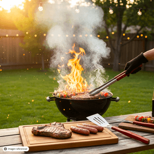 Juego Utensilios Para Parrilla Mintcraft - MINTCRAFT