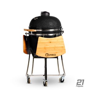 Parrilla KAMADO PREMIUM de 21" con interior cerámico. - K PRO