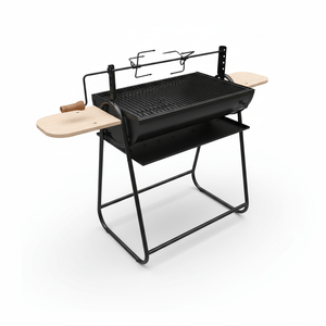 Parrilla P/Carbon Sin Respaldo C/Grill - METAL MECANICA SCHETTINI