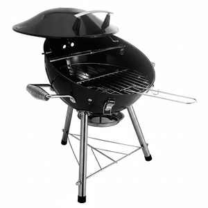 Parrilla Circular Tapa Circular Negra - WRT