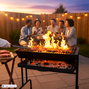 Parrilla P/Carbon Pequena 47X27Cm - ARTE VALLE