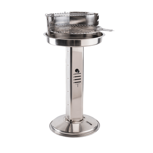 Parrilla Con Pedestal Acero Inox - WRT