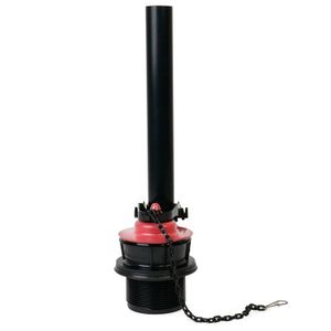Kit de reparación para el WC, válvula de descarga, de plástico, negro y rojo. - FLUIDMASTER