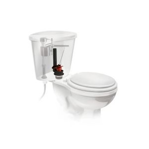 Kit de reparación para el WC, válvula de descarga, de plástico, negro y rojo. - FLUIDMASTER
