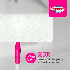 Paños secos pequeños, blancos con textura, atrapa polvo, tierra y lana de tus mascotas. - REYNERA