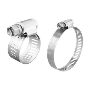 Kit de abrazaderas 40 piezas, diferentes tamaños de acero para MANGUERAS acabado en zinc. - PROSOURCE
