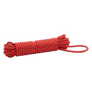 Cuerda trenzada roja de 9,5 mm x 15 m, multipropósito hecha de polipropileno. - ROPSTAR