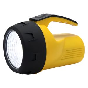 Linterna LED amarilla a pilas con tecnología COB para trabajo. - FX LIGHT