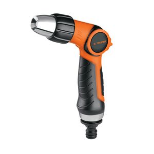 Pistola de riego de ABS y acero inoxidable con 2 funciones regulables JET - CONO + conector 3/4". - TRUPER