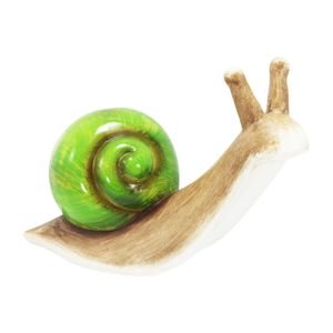 Caracol decorativo para dar brillo y armonía al hogar, de 28,5 x 21,5 x 10,5 cm. - ORGILL