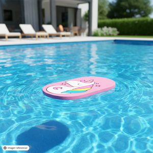 Tabla de natación para niños, hecha de espuma EPS con diseño de unicornio. - RANDERS