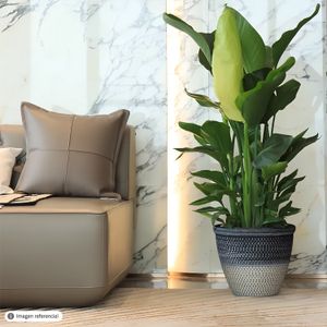 Maceta plástica bicolor "Colonial" de 40,5 cm. - K HOME