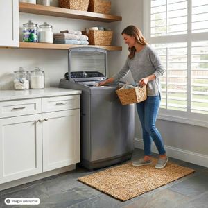 Lavadora Automática de carga superior de 17 kg de capacidad y 16 programas de lavado LRI-17DGR - INDURAMA